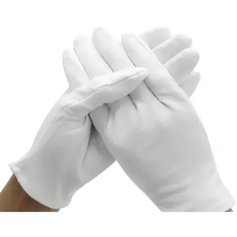 Cotton gloves · Medium